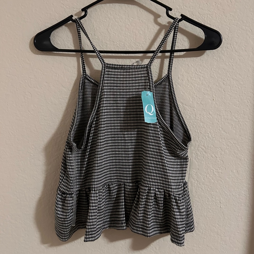 Pattern black & white blouse - Picture 2 of 2